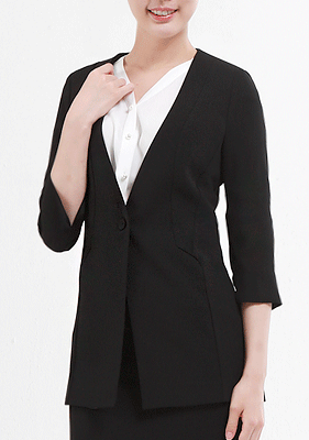 유노이아-jacket (2-colors) -봄.여름용 원단