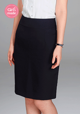 마인-skirt (화이트, 블랙)